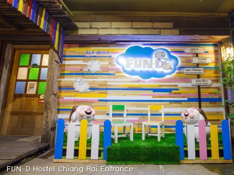 Fun-D Hostel Chiang Rai Bagian luar foto